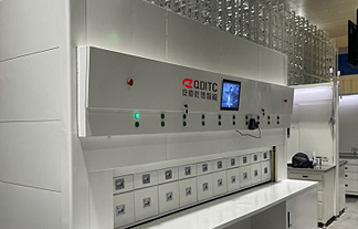 The QDITC rotary drawer storage system has been successfully applied in the design and implementation of air force aircraft maintenance