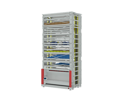 Vertical Lift Module Storage System