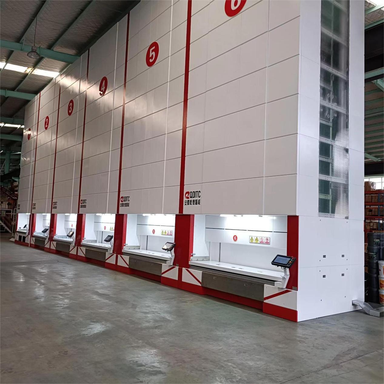 QDITC's Vertical Lift Module provides reliable data support