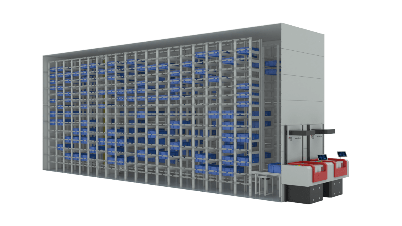What is a vertical buffer storage system？