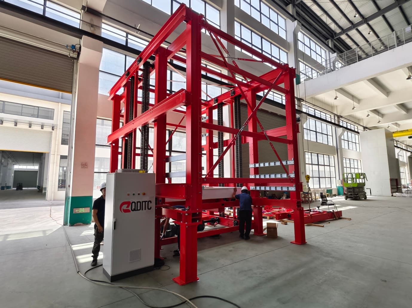 automated vertical storage tower