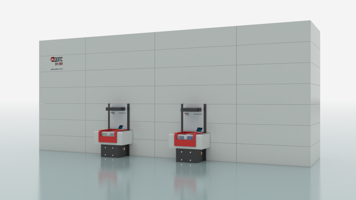 vertical buffer storage system